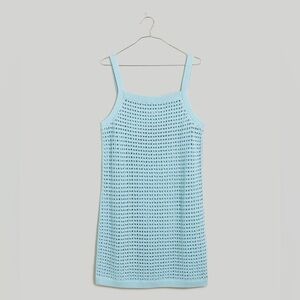 Madewell Crochet Cutaway Cover-Up Midi Dress